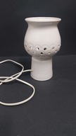 Stara ceramiczna ażurowa Lampka vintage design