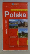POLSKA - MAPA DROGOWA - BDB
