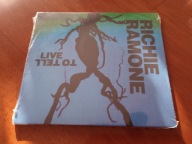 RICHIE RAMONE Live To Tell CD w folii Ramones punk rock