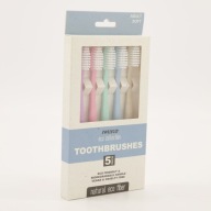 SWISSCO ECO SZCZOTECZKA DO ZĘBÓW MIĘKKIE BIO ZESTAW 5 SZTUK ADULT SOFT