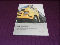 MAN M.A.N. TGA HydroDrive ciężarówka j.Polski prospekt folder katalog.