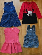 Zestaw ubranek r.110/116 - 26 sztuk (3,5 zł/ szt.)