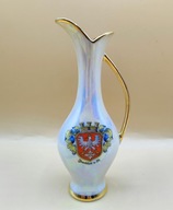 Pokryty 24 karatowym złotem WAZON Frankfurt nad Me