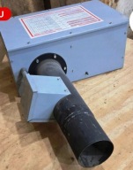 Gazowy palnik rurowy EDX 40-150 C10 Piec Nagrzewnica Made in USA