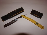 Brzytwa Solingen Kobar, stara zabytkowa brzytwa, retro, vintage