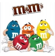 Cukierki M&M'S Czekoladowe Draże M&m Dropsy Mleczne Mix Choco 363g