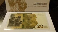 Banknot 20zł Ochrona Polskiej Granicy Wschodniej RP0000214 Rarytas