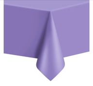 OBRUS FOLIOWY PLAMOODPORNY JASNOFIOLETOWY NA STÓŁ 137x274CM