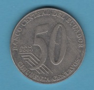 (1EK31) Ekwador 50 centavo, 2000