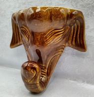 Słoń słonik Ciekawy ceramiczny nawilżacz powietrza w kształcie głowy SŁONIA