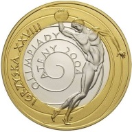 10 zł - IGRZYSKA OLIMPIJSKIE - ATENY 2004 rok