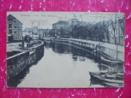 GOLENIÓW GOLLNOW SZCZECIN KAMIEŃ PANORAMA NAD RZEKĄ INA PORT 1925 RRRRR
