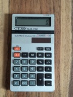 RETRO VINTAGE KALKULATOR - CITIZEN SLD-742 - sprawny