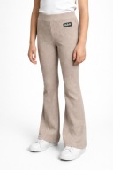 H&D dzwony spodnie ocieplane prążek 134cm 9lat