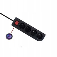 UKRYTA MINI KAMERA WIFI W LISTWIE ZASILAJĄCEJ SZPIEGOWSKA ONLINE KAMUFLAŻ