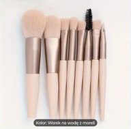Zestaw pędzli do makijażu Pędzle do makijażu syntetyczne włosie
