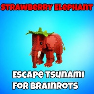 Strawberry Elephant | Escape Tsunami For Brainrots | Roblox