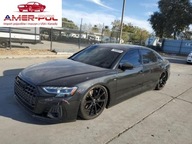 Audi A8 2023, wersja L, niski przebieg 19 tys km, 3.0 L, od ubezpieczalni