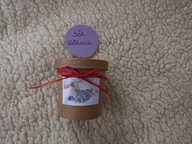 SÓL DO KĄPIELI ZAPACH RÓŻY OD MAŁEJ POLSKIEJ EKOWYTWÓRNI HANDMADE