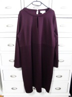 Rick Cardona luksusowa niezwykła sukienka j.nowa burgundowa 48/50