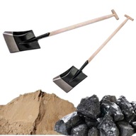 ŁOPATA DO PIASKU PIASKOWA WĘGLA WĘGLOWA 24x130 BUDOWLANA NA ZBOŻE ŻWIR