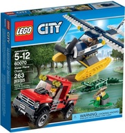 Lego City 60070 - Policja bagienna - Pościg Hydroplanem