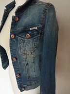 Garcia Jeans kurtka jeansowa z kieszenią na piersi r 140-146