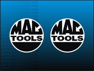 2x Naklejka Logo MAC TOOLS 75 mm Motocykl Quad Cross Ścigacz Skuter Nalepka