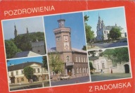 RADOMSKO - RATUSZ - KOŚCIÓŁ ŚW. LAMBERTA - BIBLIOTEKA - HOTEL POLSKI