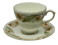 DUCHESS Angielska porcelanowa filiżanka ze spodkiem