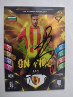 Karta SportZoo Duel autograf Korona Kielce sezon 2025/26 Nikolov On Fire