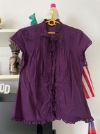 A BATYSTOWA FIOLETOWA RED HERRING zwiewna luzna