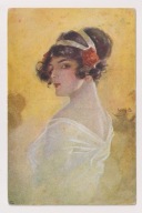 W.H. Braun Dziewczyna ART DECO lata 20 l471