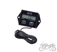 LICZNIK MOTOGODZIN CZASU PRACY SILNIKA OBROTOMIERZ 2T/4T KOSIARKA MOTOCYKL