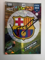 Karta panini autograf Barcelona Ernesto Valverde Trener Fifa 365
