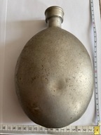 Wczesna Niemiecka manierka aluminiowa sygnowana HRE 38 III Rzesza bez pokro