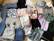 22 sztuki zestaw komplet paka ubrań dla nastolatki młodzieżowy