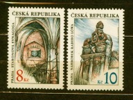 CZECHY ** Architektura, praskie synagogi Mi 142-43