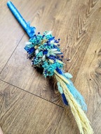 Palma Wielkanocna Ręcznie Robiona PREMIUM Kolorowa Tradycyjna 70 cm