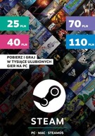 Doładowanie Portfela Steam - 40 PLN