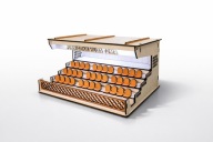 Sektor kibicowski, drewniany - podświetlony. Gadżet, pamiątka. AZ88