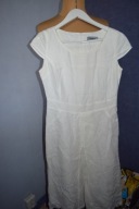 * PABIA * PIĘKNA SUKIENKA LETNIA LNIANA PRAWIE NOWA_38