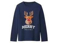 Piżama świąteczna granatowa chłopięca RENIFER 146 / 152, 10 - 12 lat