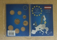 Leuchtturm - Karta na zestaw monet Euro (Łotwa)