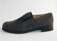 GANTER MIEJSKIE BUTY SZARE SKÓRA R.41 / 7