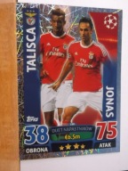 MATCH ATTAX 2015-2016 TALISCA Jonas - 198 SL BENFICA.