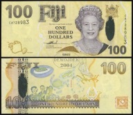 BNE - FIDŻI 100 Dollars 2007 CA 728983 # P114 # FIJI # UNC