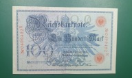 Niemcy - BANKNOT - 100 Marek 1908. Nr04..