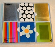 IKEA ONSKA HIT komplet KARTKI 3D +KOPERTY x12 NOWE