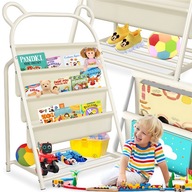 REGAŁ DZIECIĘCY MIŚ NA KSIĄŻKI ZABAWKI BAJKI PÓŁKA ORGANIZER